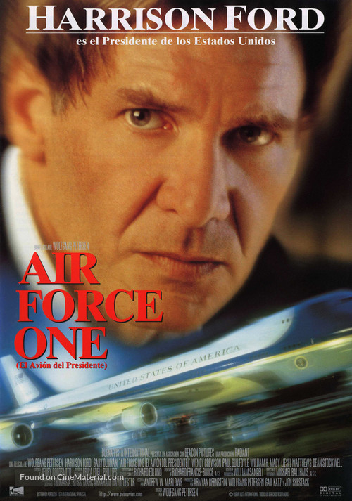 Air Force One - Spanish Movie Poster