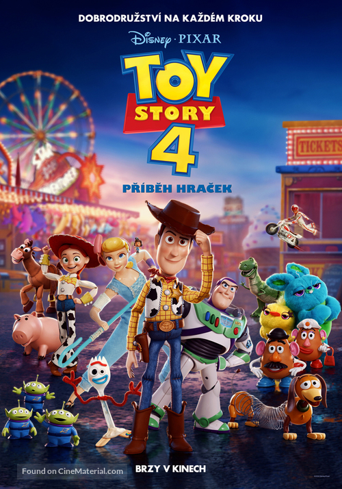 Toy Story 4 - Czech Movie Poster