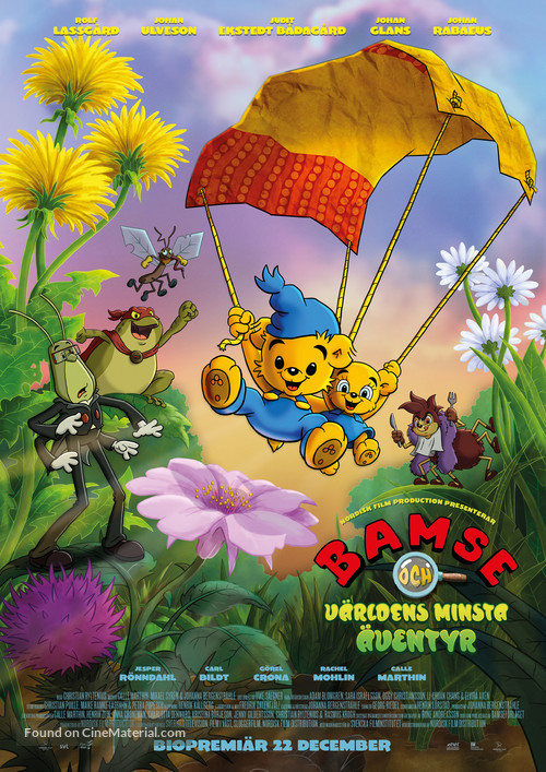 Bamse och v&auml;rldens minsta &auml;ventyr - Swedish Movie Poster