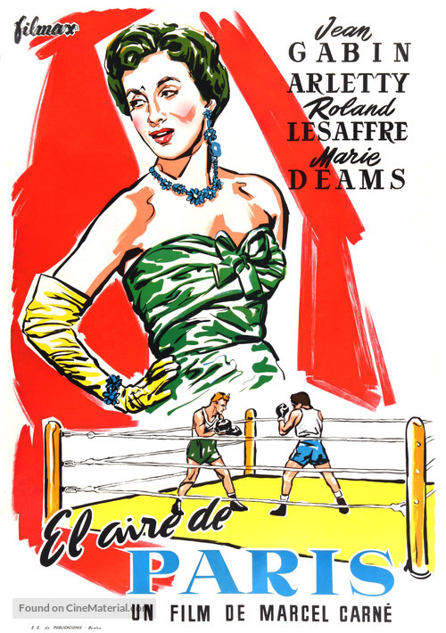 L&#039;air de Paris - Spanish Movie Poster