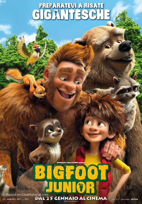 The Son of Bigfoot - Italian Movie Poster