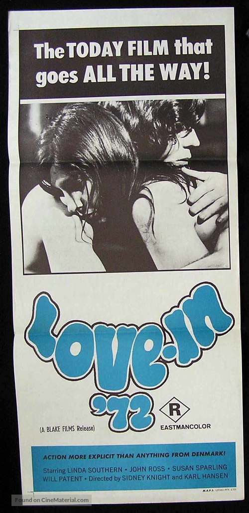 Love-In 1972 - Australian Movie Poster