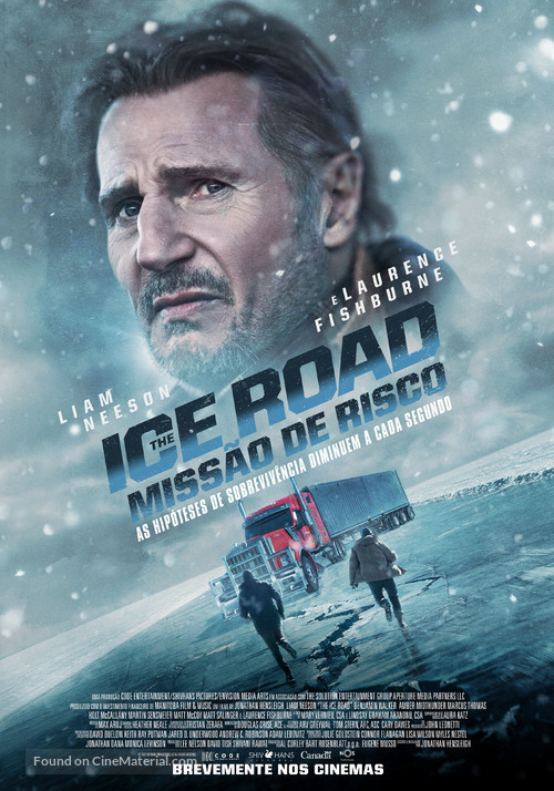 The Ice Road - Portuguese Movie Poster