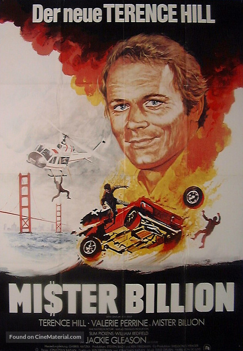 Mr. Billion - German Movie Poster
