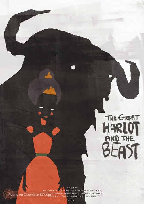 The Great Harlot and the Beast - Danish Movie Poster