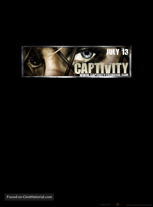 Captivity - Movie Poster