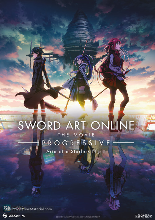 Gekij&ocirc;ban Sword Art Online Progressive Hoshi naki yoru no Aria - French Movie Poster