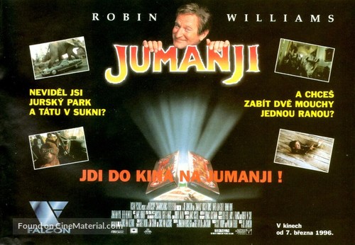 Jumanji - Czech Movie Poster
