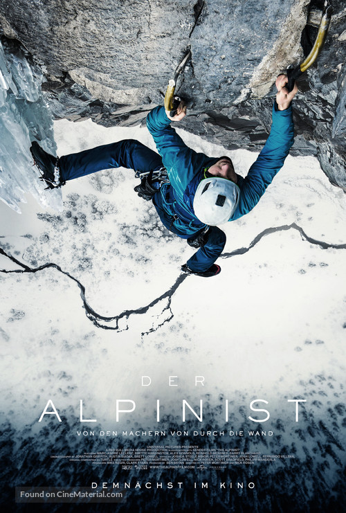 The Alpinist - German Movie Poster