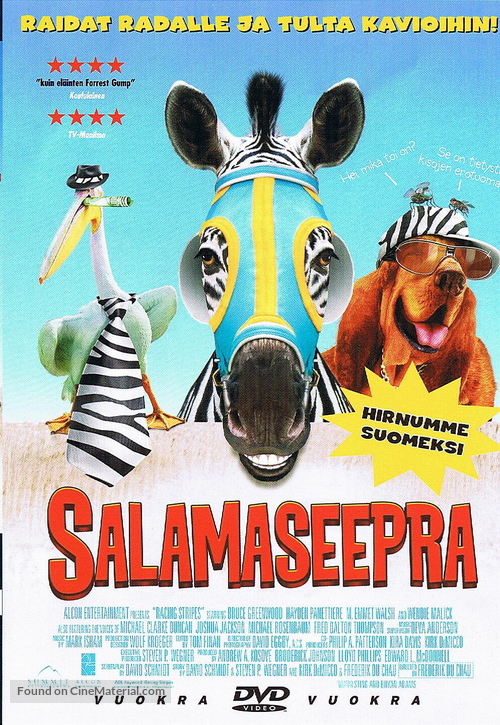 Racing Stripes - Finnish DVD movie cover