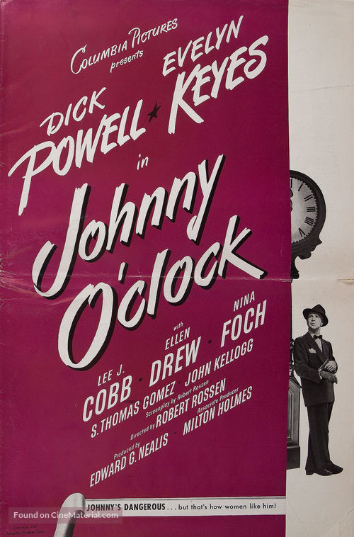 Johnny O&#039;Clock - poster
