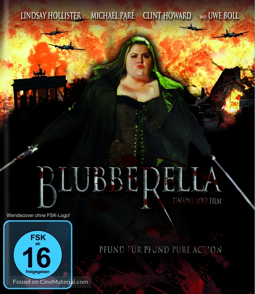 Blubberella - German Blu-Ray movie cover