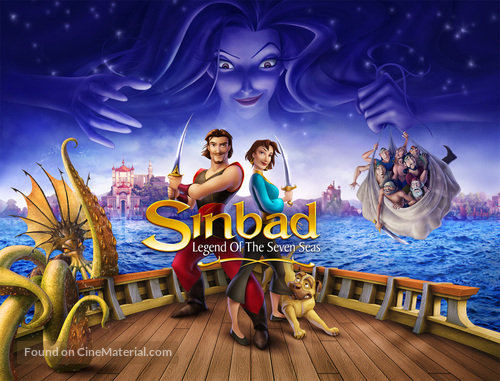 Sinbad: Legend of the Seven Seas - British Movie Poster