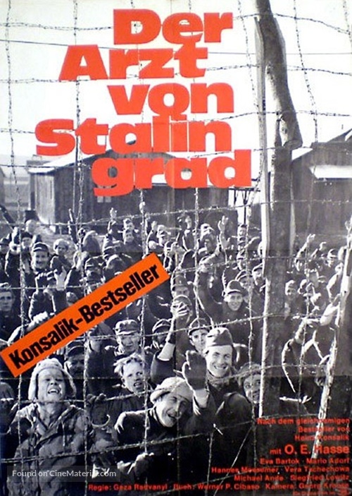 Der Arzt von Stalingrad - German Movie Poster