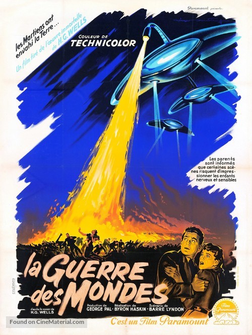 The War of the Worlds - French Movie Poster