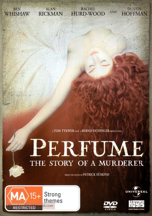 Perfume: The Story of a Murderer - Australian DVD movie cover