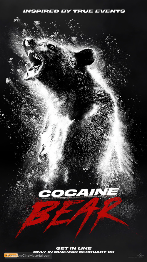 Cocaine Bear - Australian Movie Poster