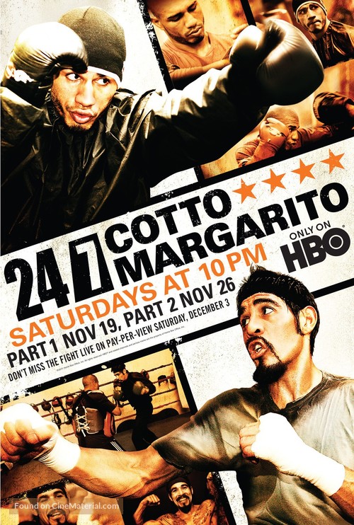 &quot;24/7 Cotto/Margarito&quot; - Movie Poster