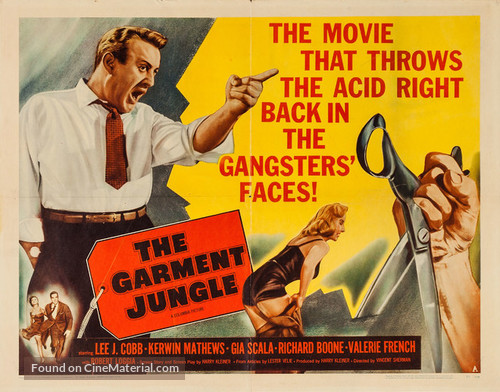 The Garment Jungle - Movie Poster