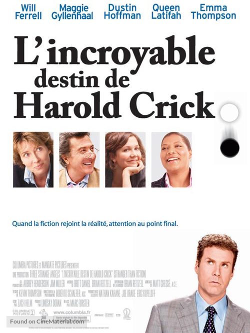 Stranger Than Fiction - French Movie Poster