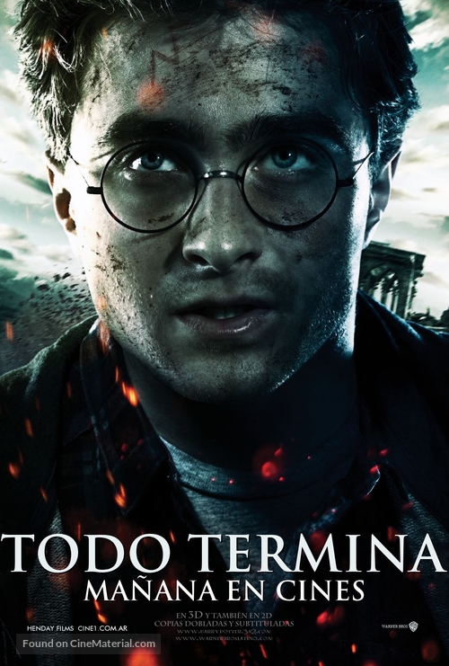 Harry Potter and the Deathly Hallows - Part 2 - Argentinian Movie Poster