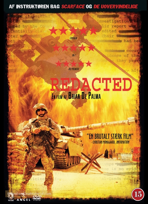 Redacted - Danish Movie Cover