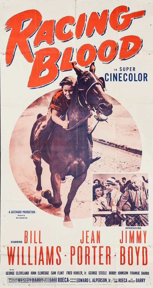 Racing Blood - Movie Poster