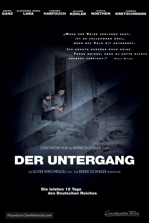 Der Untergang - German Video on demand movie cover