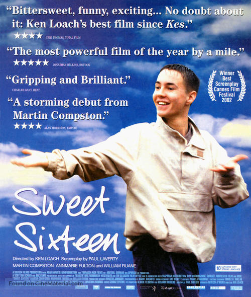 Sweet Sixteen - British Movie Poster