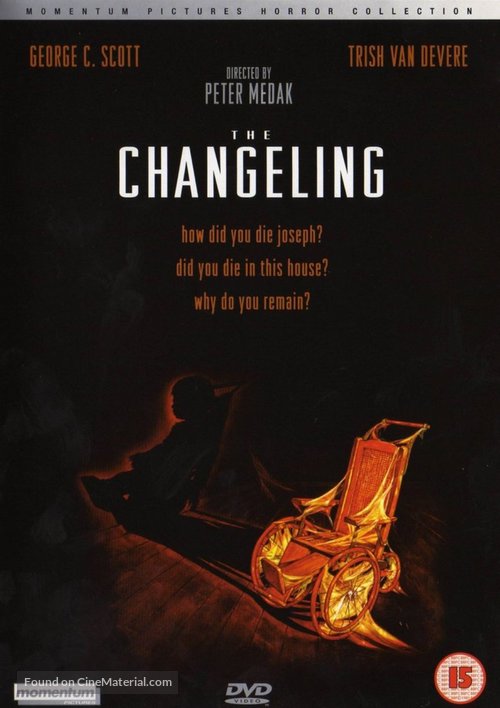The Changeling - British DVD movie cover