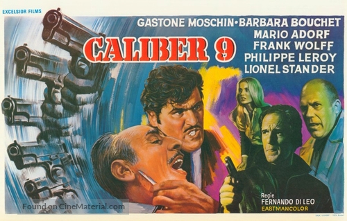 Milano calibro 9 - German Movie Poster