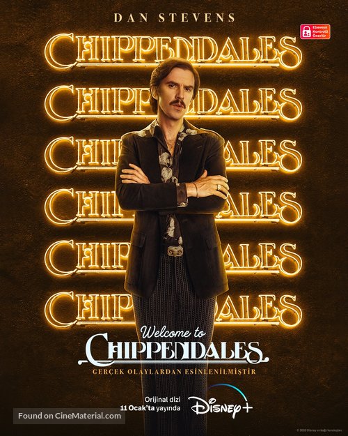 Welcome to Chippendales - Turkish Movie Poster