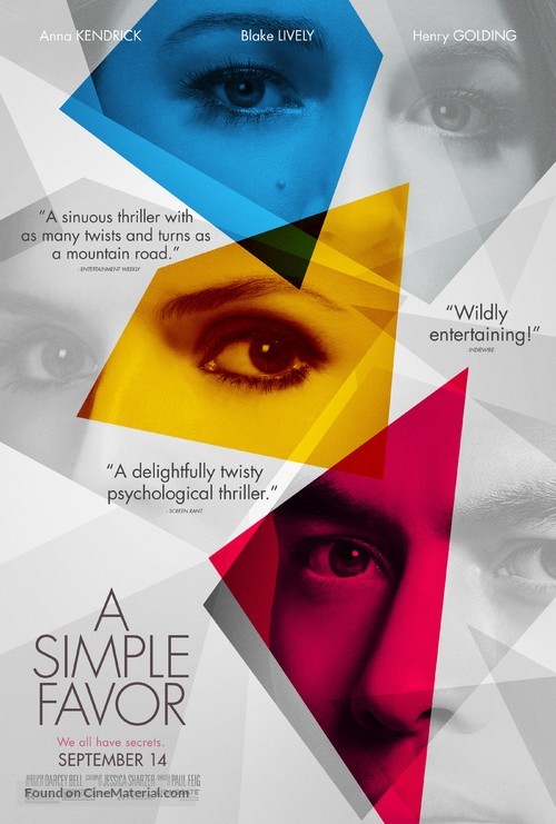 A Simple Favor - Movie Poster