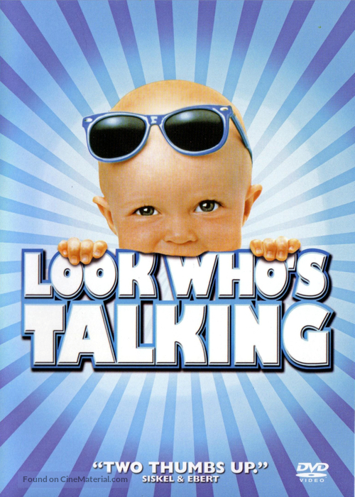 Look Who&#039;s Talking - DVD movie cover