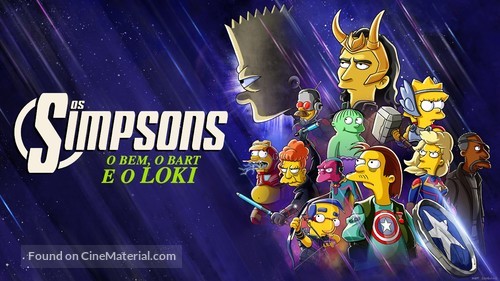 The Good, the Bart, and the Loki - Brazilian Movie Cover