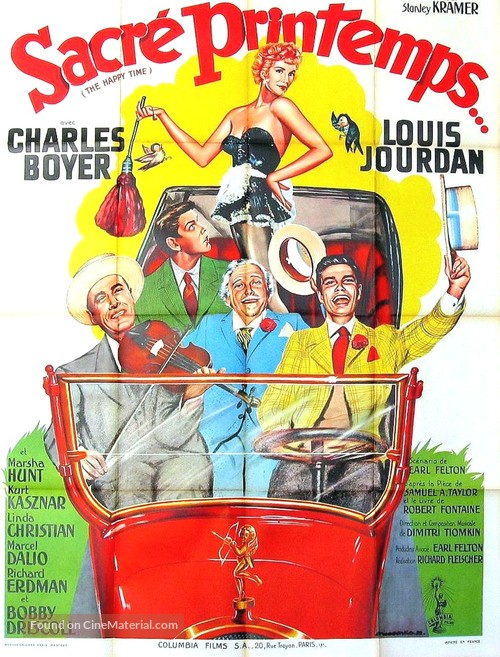 The Happy Time - French Movie Poster