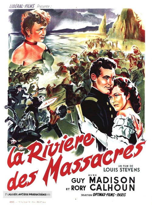 Massacre River - French Movie Poster