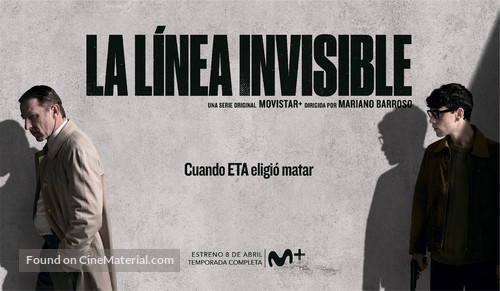 &quot;La l&iacute;nea invisible&quot; - Spanish Movie Poster
