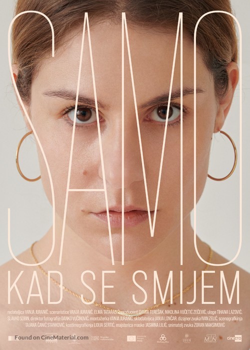 Samo kad se smijem - Croatian Movie Poster