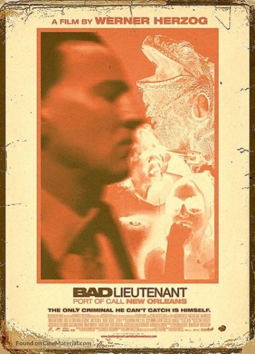 The Bad Lieutenant: Port of Call - New Orleans - Movie Poster