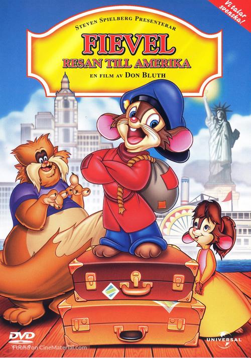 An American Tail - Swedish DVD movie cover