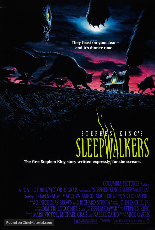 Sleepwalkers - Theatrical movie poster