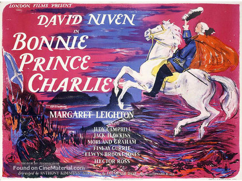 Bonnie Prince Charlie - British Movie Poster