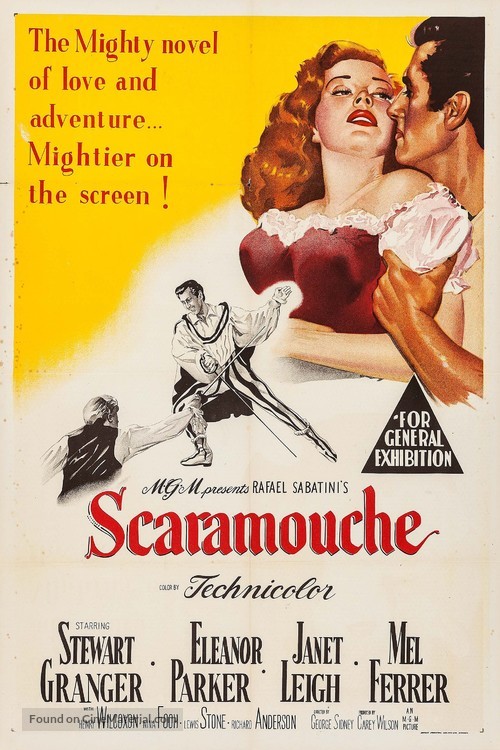 Scaramouche - Australian Movie Poster