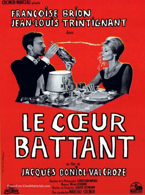 Le coeur battant - French Movie Poster
