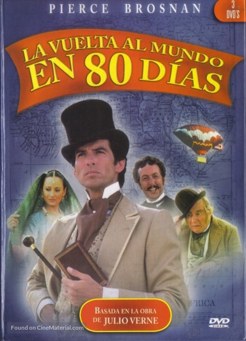 &quot;Around the World in 80 Days&quot; - Mexican DVD movie cover