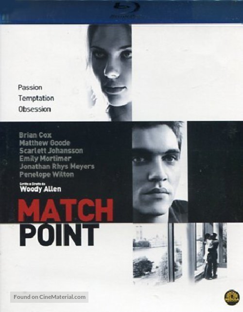 Match Point - Italian Blu-Ray movie cover