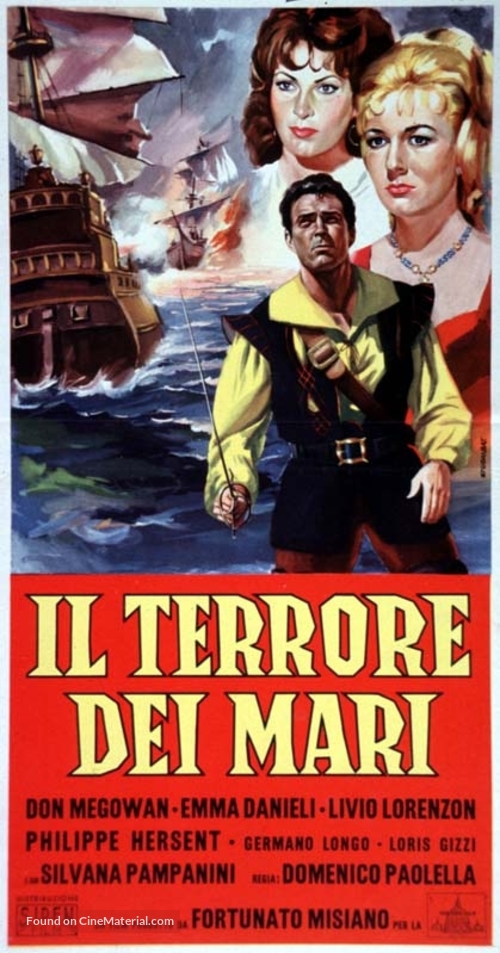 Terrore dei mari, Il - Italian Movie Poster
