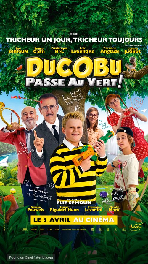 Ducobu passe au vert - French Movie Poster