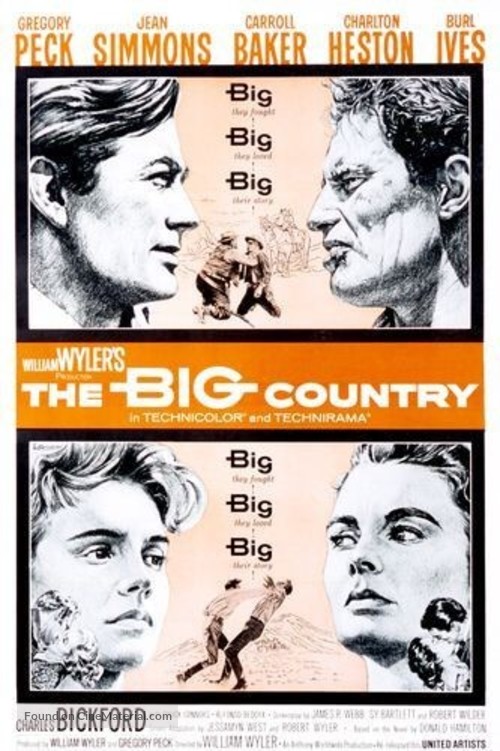 The Big Country - Movie Poster